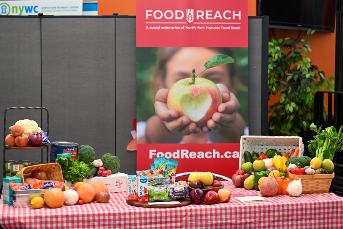 Revenue generated from FoodReach supports North York Harvest Food Bank’s operations. Photo: North York Harvest Food Bank